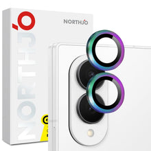 Load image into Gallery viewer, NORTHJO Camera Lens Protector CD Metal Ring Tempered Glass Film, For Galaxy Z Fold8 5G, For Galaxy S26 FE 5G, For Galaxy Z Fold8 Ultra 5G, For Galaxy Z Flip8 5G, For Galaxy S25 FE 5G, For Galaxy Z Fold7 5G