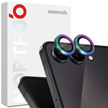 Load image into Gallery viewer, NORTHJO Camera Lens Protector CD Metal Ring Tempered Glass Film, For Galaxy Z Fold8 5G, For Galaxy S26 FE 5G, For Galaxy Z Fold8 Ultra 5G, For Galaxy Z Flip8 5G, For Galaxy S25 FE 5G, For Galaxy Z Fold7 5G