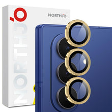 Load image into Gallery viewer, NORTHJO Camera Lens Protector CD Metal Ring Tempered Glass Film, For Galaxy Z Fold8 5G, For Galaxy S26 FE 5G, For Galaxy Z Fold8 Ultra 5G, For Galaxy Z Flip8 5G, For Galaxy S25 FE 5G, For Galaxy Z Fold7 5G