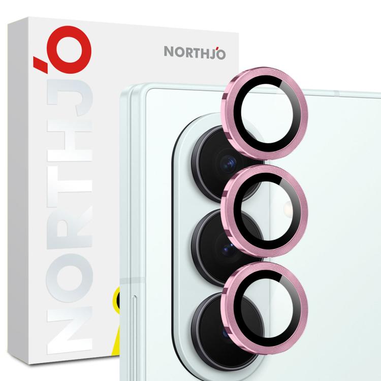 NORTHJO Camera Lens Protector CD Metal Ring Tempered Glass Film, For Galaxy Z Fold8 5G, For Galaxy S26 FE 5G, For Galaxy Z Fold8 Ultra 5G, For Galaxy Z Flip8 5G, For Galaxy S25 FE 5G, For Galaxy Z Fold7 5G