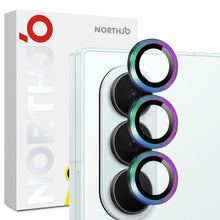 Load image into Gallery viewer, NORTHJO Camera Lens Protector CD Metal Ring Tempered Glass Film, For Galaxy Z Fold8 5G, For Galaxy S26 FE 5G, For Galaxy Z Fold8 Ultra 5G, For Galaxy Z Flip8 5G, For Galaxy S25 FE 5G, For Galaxy Z Fold7 5G