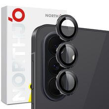 Load image into Gallery viewer, NORTHJO Camera Lens Protector CD Metal Ring Tempered Glass Film, For Galaxy Z Fold8 5G, For Galaxy S26 FE 5G, For Galaxy Z Fold8 Ultra 5G, For Galaxy Z Flip8 5G, For Galaxy A37 5G / A57 5G, For Galaxy A27 5G