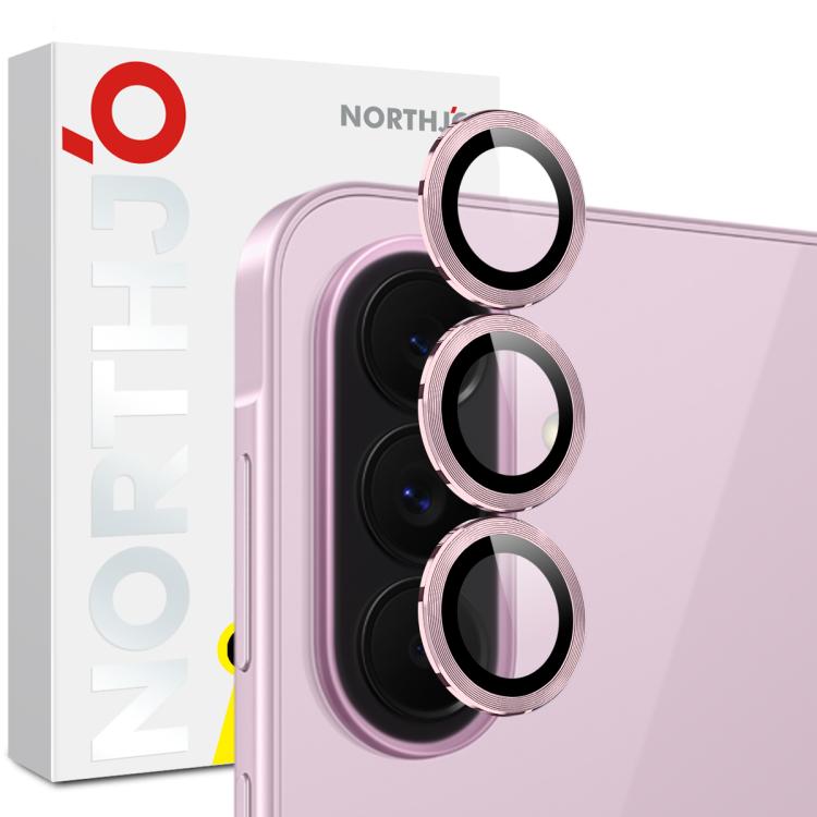 NORTHJO Camera Lens Protector CD Metal Ring Tempered Glass Film, For Galaxy Z Fold8 5G, For Galaxy S26 FE 5G, For Galaxy Z Fold8 Ultra 5G, For Galaxy Z Flip8 5G, For Galaxy A37 5G / A57 5G, For Galaxy A27 5G