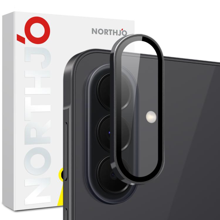 NORTHJO Camera Lens Protector CD Metal Ring Tempered Glass Film, For Galaxy Z Fold8 5G, For Galaxy S26 FE 5G, For Galaxy Z Fold8 Ultra 5G, For Galaxy Z Flip8 5G, For Galaxy A37 5G / A57 5G, For Galaxy A27 5G