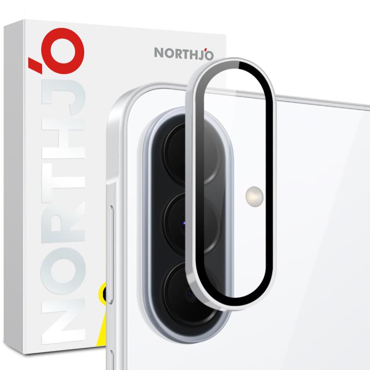 NORTHJO Camera Lens Protector CD Metal Ring Tempered Glass Film, For Galaxy Z Fold8 5G, For Galaxy S26 FE 5G, For Galaxy Z Fold8 Ultra 5G, For Galaxy Z Flip8 5G, For Galaxy A37 5G / A57 5G, For Galaxy A27 5G