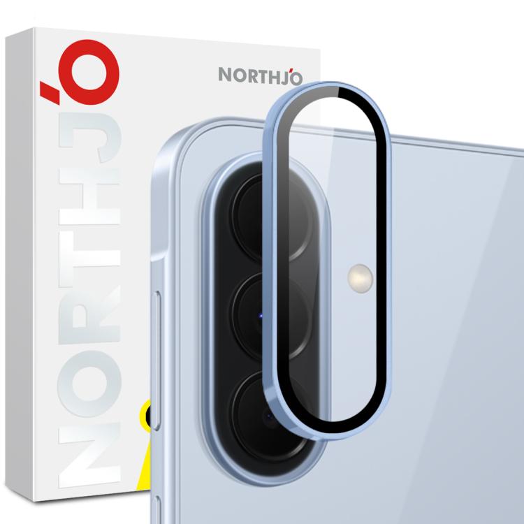 NORTHJO Camera Lens Protector CD Metal Ring Tempered Glass Film, For Galaxy Z Fold8 5G, For Galaxy S26 FE 5G, For Galaxy Z Fold8 Ultra 5G, For Galaxy Z Flip8 5G, For Galaxy A37 5G / A57 5G, For Galaxy A27 5G