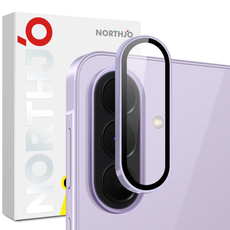 NORTHJO Camera Lens Protector CD Metal Ring Tempered Glass Film, For Galaxy Z Fold8 5G, For Galaxy S26 FE 5G, For Galaxy Z Fold8 Ultra 5G, For Galaxy Z Flip8 5G, For Galaxy A37 5G / A57 5G, For Galaxy A27 5G