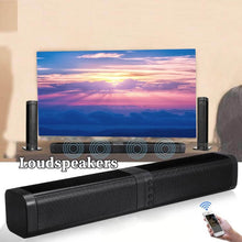 Load image into Gallery viewer, BKS-33 5.0 TV Home Wireless Soundbar, Support TF, Removable and Splice, 3D Stereo Effect