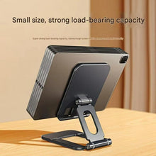 Load image into Gallery viewer, T2 Foldable Adjust Height Aluminum Alloy Desktop Phone Tablet Holder, T2
