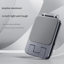 Load image into Gallery viewer, T2 Foldable Adjust Height Aluminum Alloy Desktop Phone Tablet Holder, T2