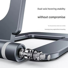 Load image into Gallery viewer, T2 Foldable Adjust Height Aluminum Alloy Desktop Phone Tablet Holder, T2