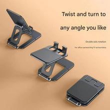 Load image into Gallery viewer, T2 Foldable Adjust Height Aluminum Alloy Desktop Phone Tablet Holder, T2