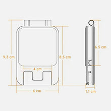 Load image into Gallery viewer, T2 Foldable Adjust Height Aluminum Alloy Desktop Phone Tablet Holder, T2