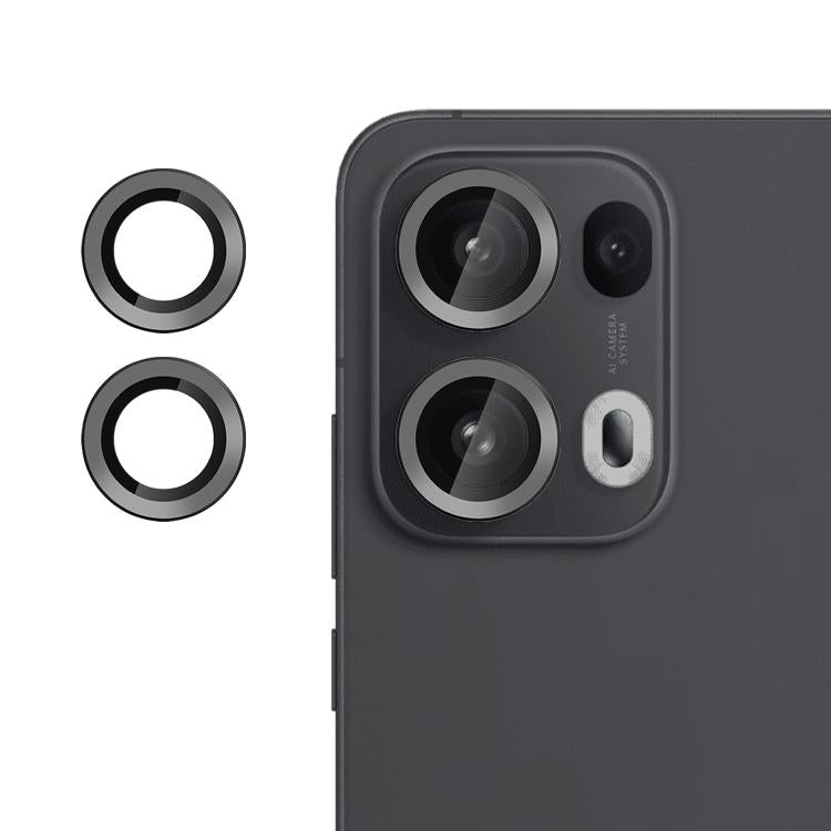 Kalebol No Flicker Ultra-Thin Individual Camera Lens Tempered Glass Film, For OPPO Reno 15C, For OPPO Reno14 Pro Global, For OPPO Reno14 Global, For OPPO Reno13 Pro Global, For OPPO Reno13 Global