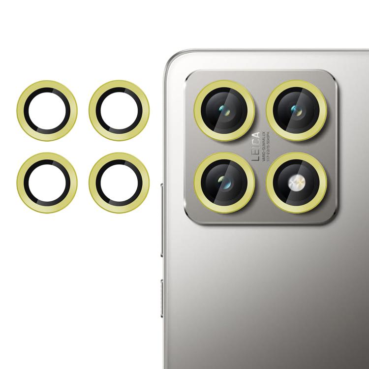 Kalebol No Flicker Ultra-Thin Individual Camera Lens Tempered Glass Film, For Redmi Note 14 Pro 4G, For Redmi Note 14 4G, For Redmi Note 14 5G, For Redmi Note 14 Pro 5G, For Xiaomi 14T Pro, For Xiaomi 14T