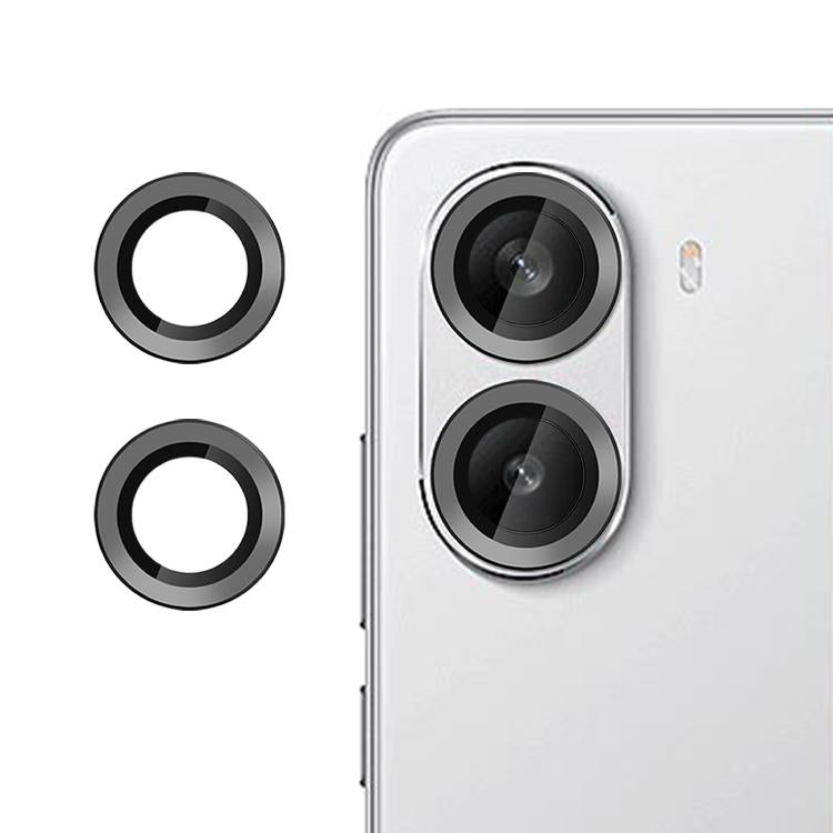 Kalebol No Flicker Ultra-Thin Individual Camera Lens Tempered Glass Film, For Xiaomi Poco X7, For Xiaomi Poco X7 Pro / Redmi Turbo 4