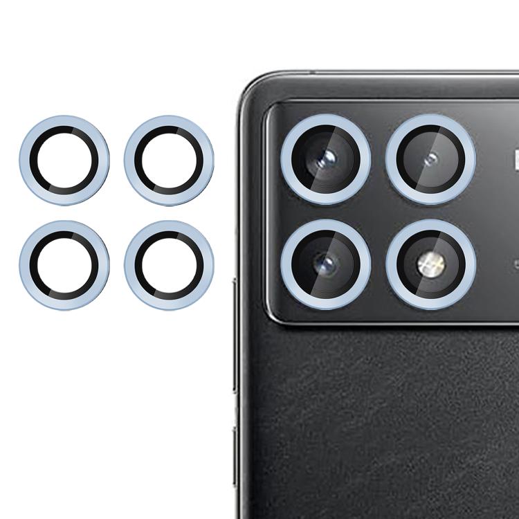 Kalebol No Flicker Ultra-Thin Individual Camera Lens Tempered Glass Film, For Redmi K70 / K70 Pro / K70E