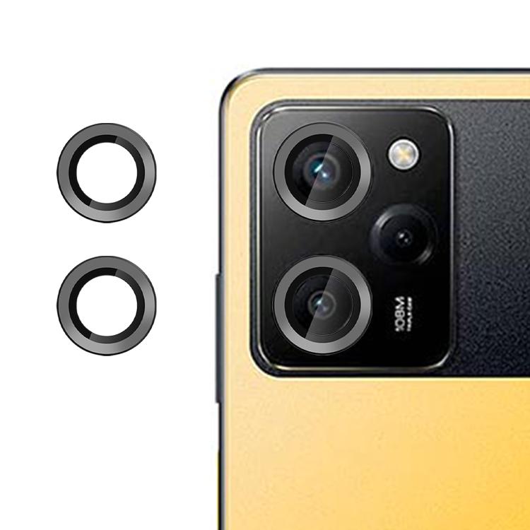 Kalebol No Flicker Ultra-Thin Individual Camera Lens Tempered Glass Film, For Redmi Note 12 Pro+, For Xiaomi Poco X5 Pro