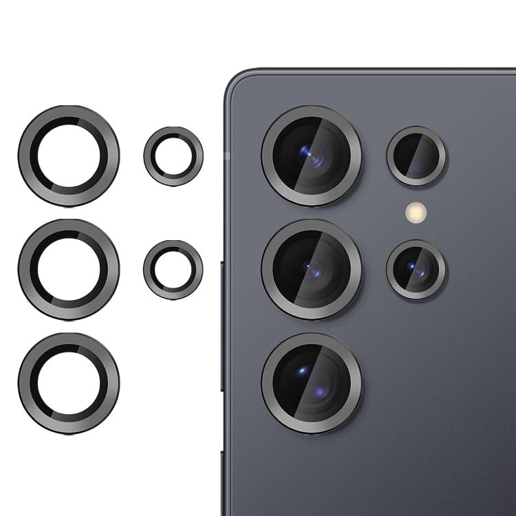 Kalebol No Flicker Ultra-Thin Individual Camera Lens Tempered Glass Film, For Samsung Galaxy S25 5G, For Samsung Galaxy S25+ 5G, For Samsung Galaxy S25 Ultra 5G