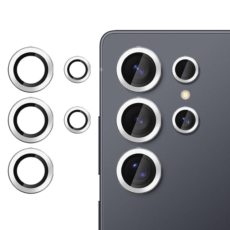 Kalebol No Flicker Ultra-Thin Individual Camera Lens Tempered Glass Film, For Samsung Galaxy S25 5G, For Samsung Galaxy S25+ 5G, For Samsung Galaxy S25 Ultra 5G