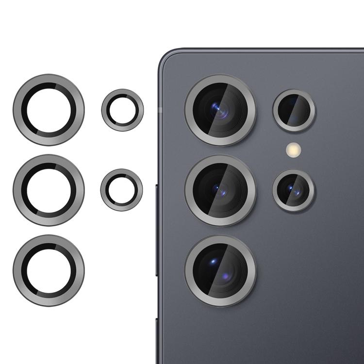 Kalebol No Flicker Ultra-Thin Individual Camera Lens Tempered Glass Film, For Samsung Galaxy S25 5G, For Samsung Galaxy S25+ 5G, For Samsung Galaxy S25 Ultra 5G
