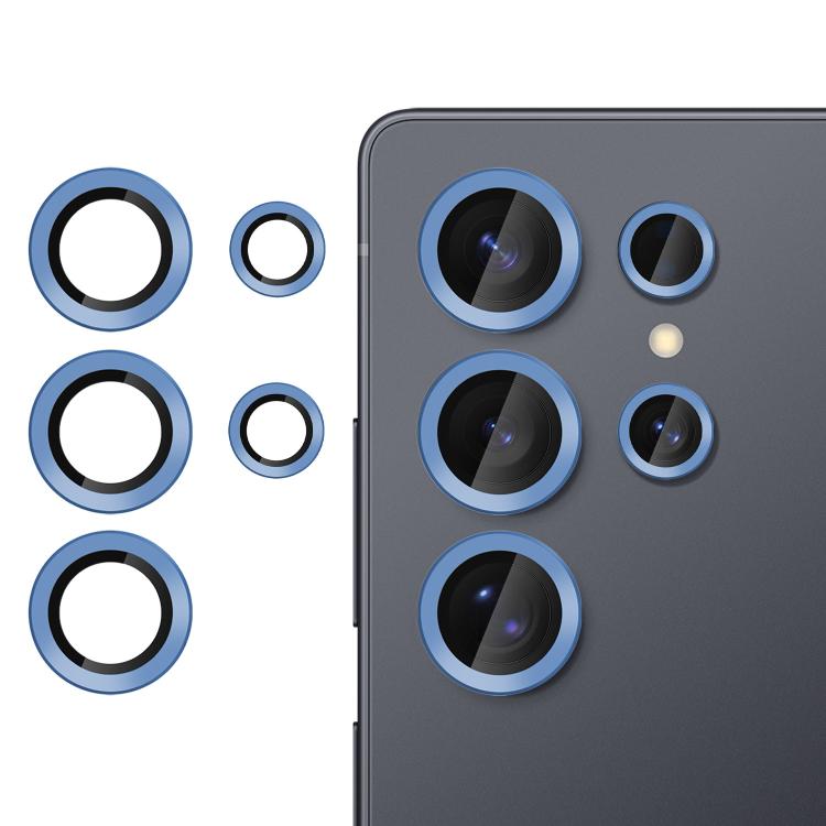 Kalebol No Flicker Ultra-Thin Individual Camera Lens Tempered Glass Film, For Samsung Galaxy S25 5G, For Samsung Galaxy S25+ 5G, For Samsung Galaxy S25 Ultra 5G