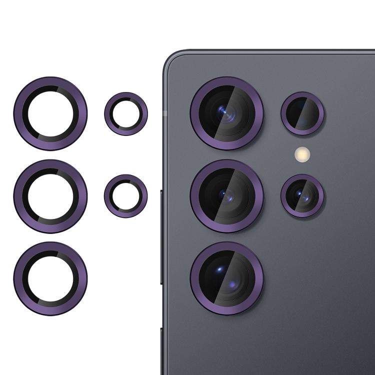 Kalebol No Flicker Ultra-Thin Individual Camera Lens Tempered Glass Film, For Samsung Galaxy S25 5G, For Samsung Galaxy S25+ 5G, For Samsung Galaxy S25 Ultra 5G