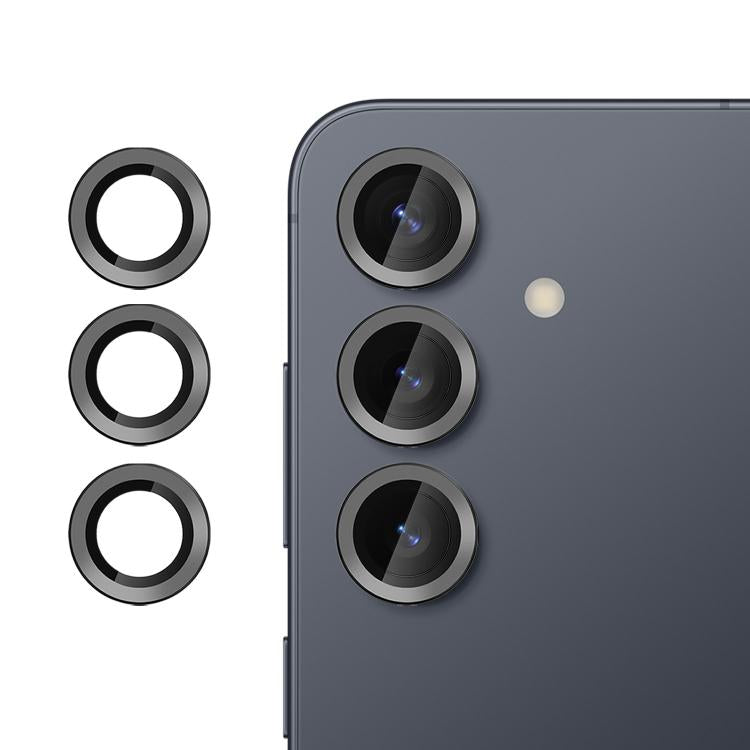 Kalebol No Flicker Ultra-Thin Individual Camera Lens Tempered Glass Film, For Samsung Galaxy S25 5G, For Samsung Galaxy S25+ 5G, For Samsung Galaxy S25 Ultra 5G