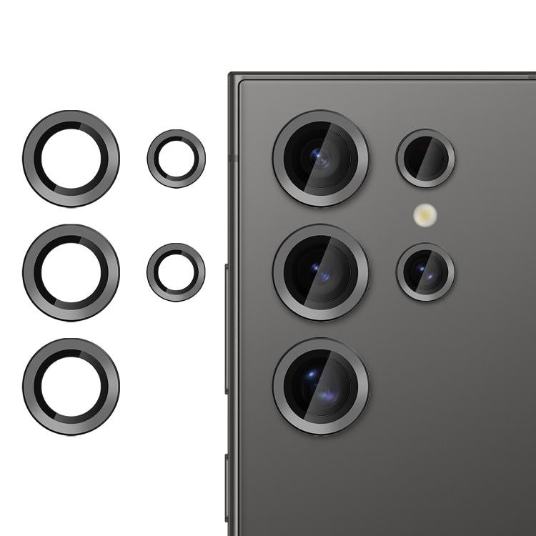 Kalebol No Flicker Ultra-Thin Individual Camera Lens Tempered Glass Film, For Samsung Galaxy S24 Ultra 5G, For Samsung Galaxy S24+ 5G, For Samsung Galaxy S24 5G