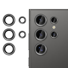 Kalebol No Flicker Ultra-Thin Individual Camera Lens Tempered Glass Film, For Samsung Galaxy S24 Ultra 5G, For Samsung Galaxy S24+ 5G, For Samsung Galaxy S24 5G