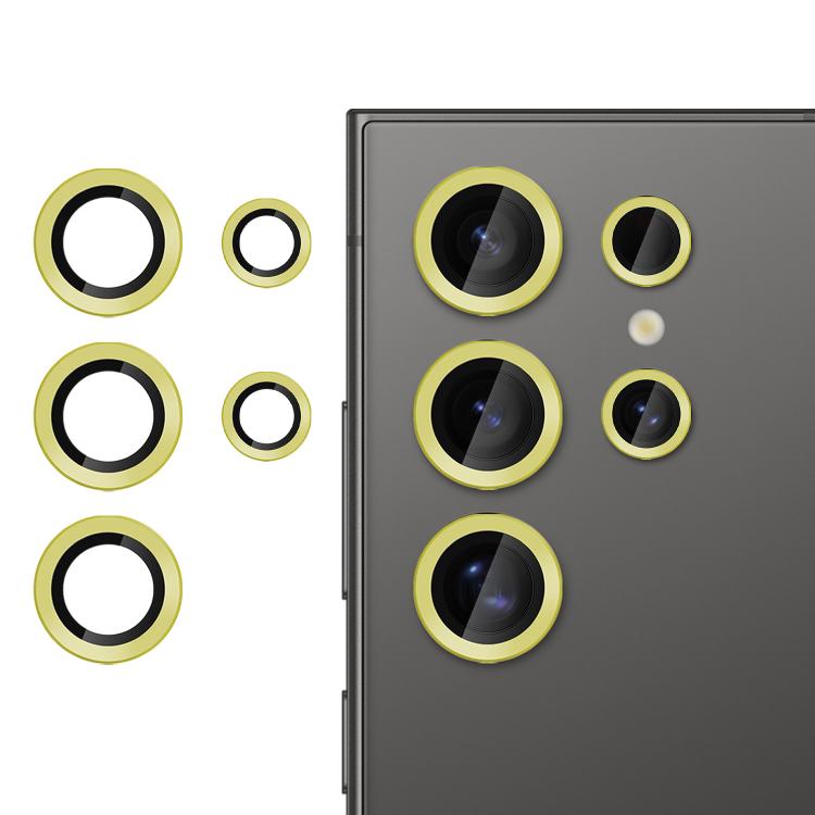 Kalebol No Flicker Ultra-Thin Individual Camera Lens Tempered Glass Film, For Samsung Galaxy S24 Ultra 5G, For Samsung Galaxy S24+ 5G, For Samsung Galaxy S24 5G