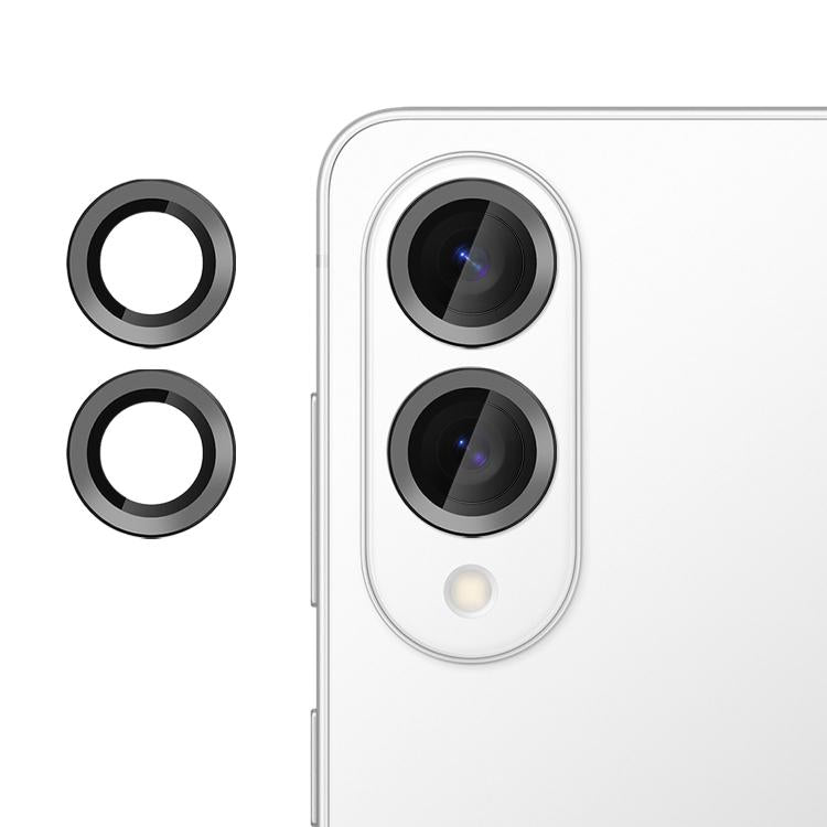 Kalebol No Flicker Ultra-Thin Individual Camera Lens Tempered Glass Film, For Samsung Galaxy S25 Edge 5G