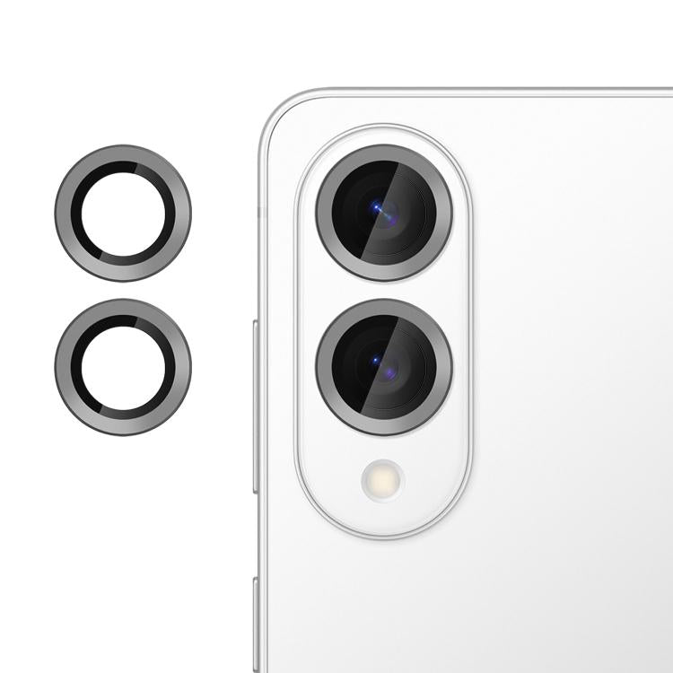 Kalebol No Flicker Ultra-Thin Individual Camera Lens Tempered Glass Film, For Samsung Galaxy S25 Edge 5G