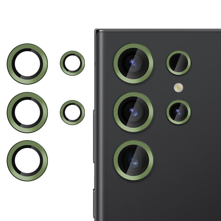 Kalebol No Flicker Ultra-Thin Individual Camera Lens Tempered Glass Film, For Samsung Galaxy S23 Ultra 5G, For Samsung Galaxy S23+ 5G, For Samsung Galaxy S23 5G
