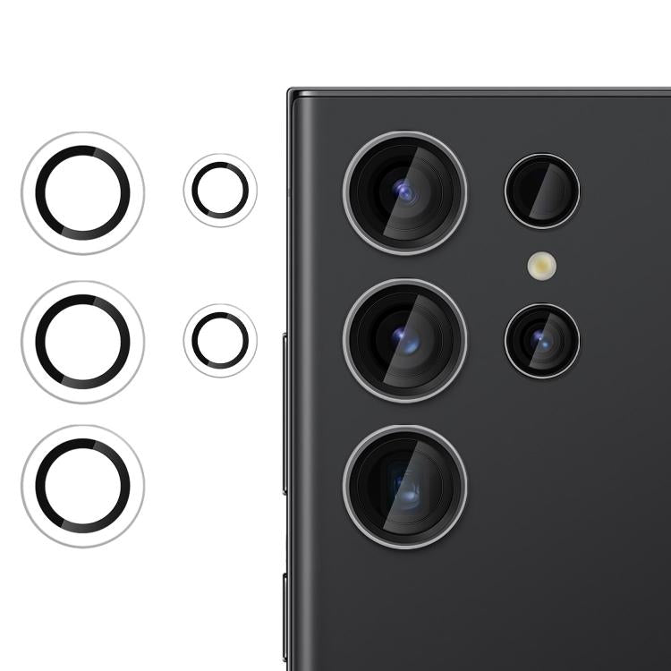 Kalebol No Flicker Ultra-Thin Individual Camera Lens Tempered Glass Film, For Samsung Galaxy S23 Ultra 5G, For Samsung Galaxy S23+ 5G, For Samsung Galaxy S23 5G