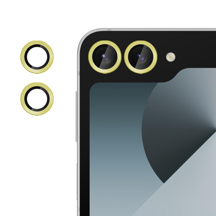 Kalebol No Flicker Ultra-Thin Individual Camera Lens Tempered Glass Film, For Samsung Galaxy Z Flip6