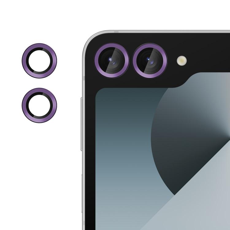 Kalebol No Flicker Ultra-Thin Individual Camera Lens Tempered Glass Film, For Samsung Galaxy Z Flip6