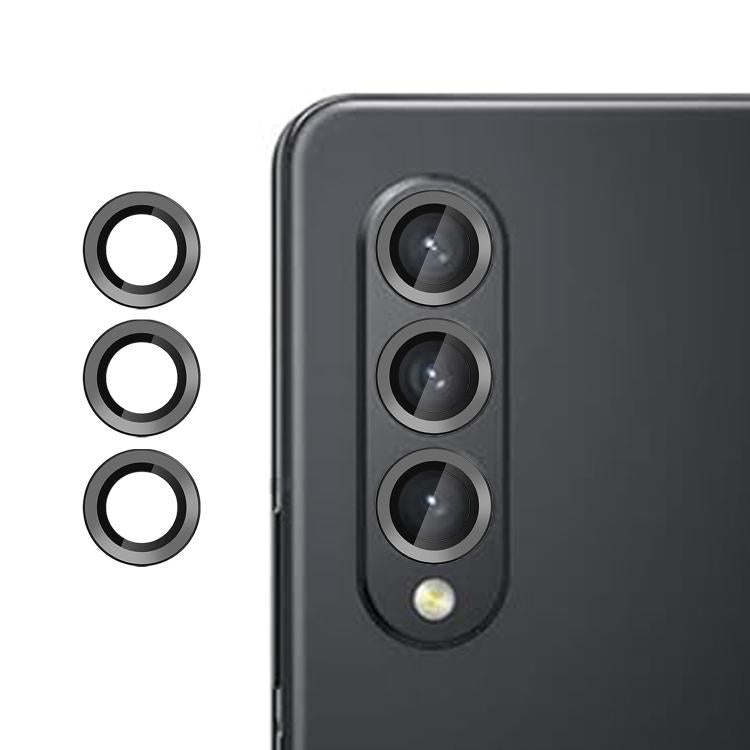 Kalebol No Flicker Ultra-Thin Individual Camera Lens Tempered Glass Film, For Samsung Galaxy Z Fold3