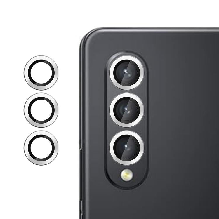 Kalebol No Flicker Ultra-Thin Individual Camera Lens Tempered Glass Film, For Samsung Galaxy Z Fold3