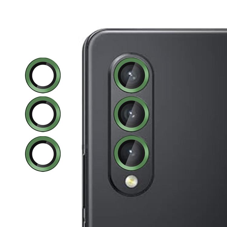 Kalebol No Flicker Ultra-Thin Individual Camera Lens Tempered Glass Film, For Samsung Galaxy Z Fold3