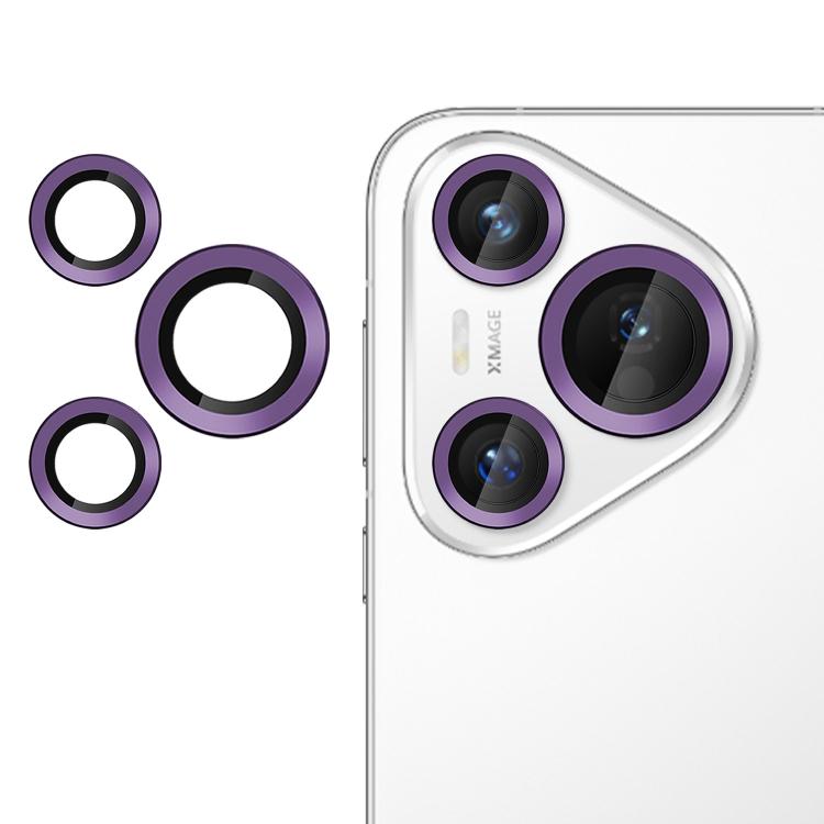 Kalebol No Flicker Ultra-Thin Individual Camera Lens Tempered Glass Film, For Huawei Pura 70, For Huawei Pura 70 Pro / Pro+