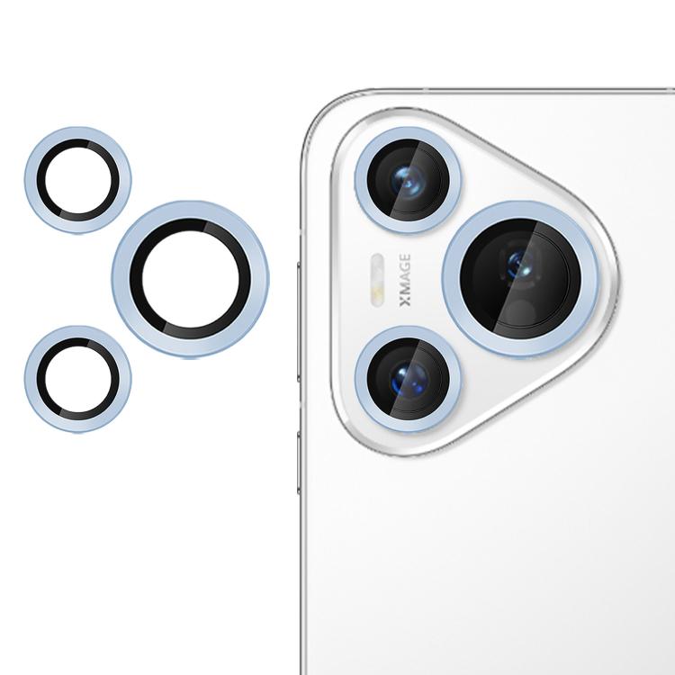 Kalebol No Flicker Ultra-Thin Individual Camera Lens Tempered Glass Film, For Huawei Pura 70, For Huawei Pura 70 Pro / Pro+