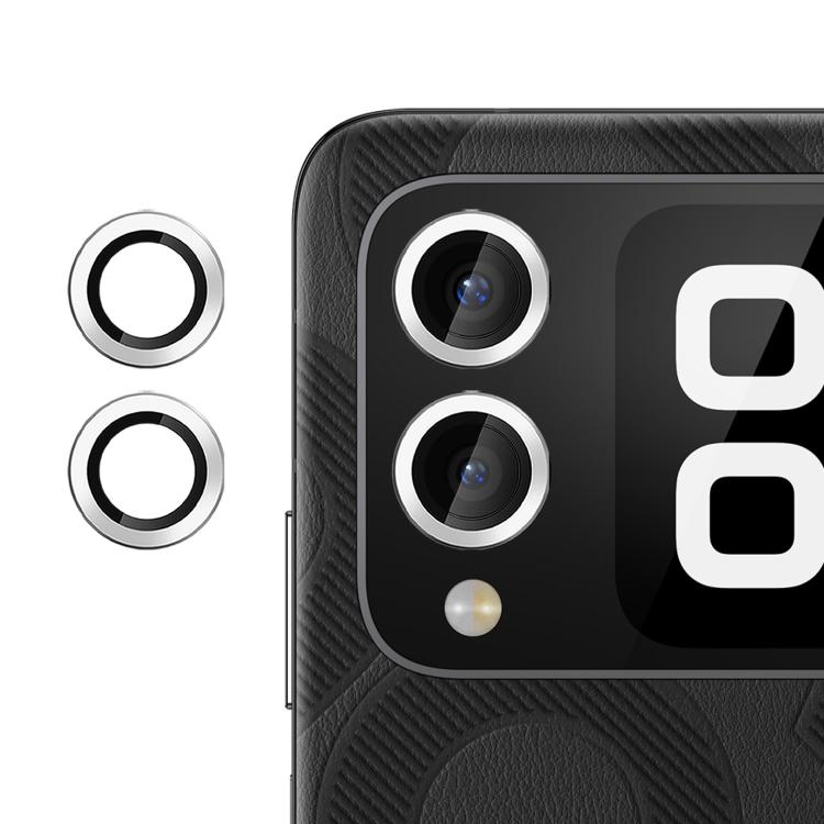 Kalebol No Flicker Ultra-Thin Individual Camera Lens Tempered Glass Film, For Huawei nova Flip