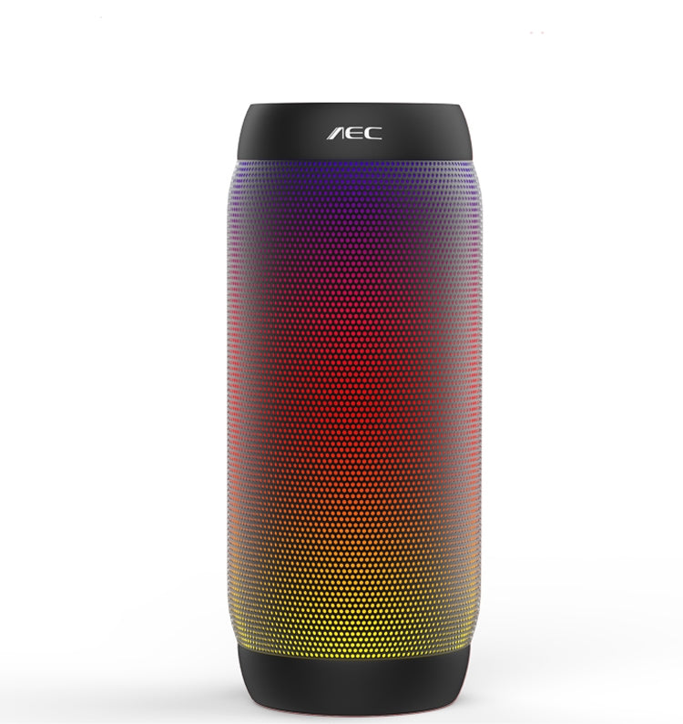 BQ615 PRO Colorful LED Wireless HiFi Stereo Speaker, Combines Bluetooth + TF card player + FM radio + AUX + NFC