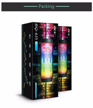 Load image into Gallery viewer, BQ615 PRO Colorful LED Wireless HiFi Stereo Speaker, Combines Bluetooth + TF card player + FM radio + AUX + NFC
