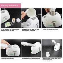 Load image into Gallery viewer, K-SKIN K33S Facial Steamer Machine Hot Mist Face Sprayer Nano Sprayer SPA Steaming Deep Clean Face Massage  Care Tools For Home, K33S