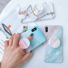 Load image into Gallery viewer, Glossy Marble Folding Bracket Anti-drop TPU Case for iPhone X / XS, Z30, Z6, Z7, Z23, Z16, Z4, Z31, Z29, Z1, Z26, Z9, Z3, Z2, Z27, Z32, Z11, Z12, Z10, Z28, Z20, Z25, Z15, Z22, Z14, Z8, Z19, Z17, Z18, Z5, Z24, Z21, Z13