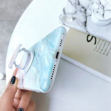 Load image into Gallery viewer, Glossy Marble Folding Bracket Anti-drop TPU Case for iPhone X / XS, Z30, Z6, Z7, Z23, Z16, Z4, Z31, Z29, Z1, Z26, Z9, Z3, Z2, Z27, Z32, Z11, Z12, Z10, Z28, Z20, Z25, Z15, Z22, Z14, Z8, Z19, Z17, Z18, Z5, Z24, Z21, Z13