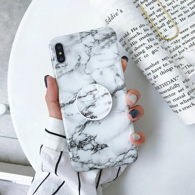Glossy Marble Folding Bracket Anti-drop TPU Case for iPhone X / XS, Z30, Z6, Z7, Z23, Z16, Z4, Z31, Z29, Z1, Z26, Z9, Z3, Z2, Z27, Z32, Z11, Z12, Z10, Z28, Z20, Z25, Z15, Z22, Z14, Z8, Z19, Z17, Z18, Z5, Z24, Z21, Z13