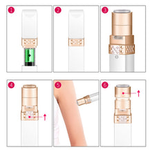 Load image into Gallery viewer, K-SKIN KD505 Portable Electric Epilator Painless Facial Body Hair Remover Trimmer Skin-Friendly 3D Floating Blades